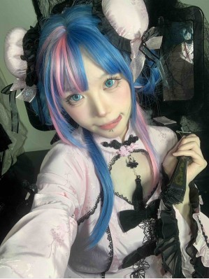 Subculture Ombre Pastel Blue & Pink Lolita Wig (SAD1)